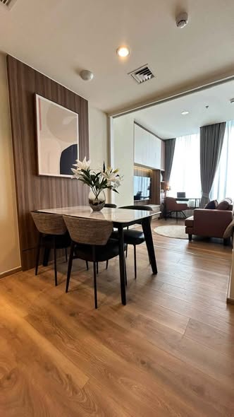 living room of Noble Form Thonglor โนเบิล ฟอร์ม ทองหล่อ