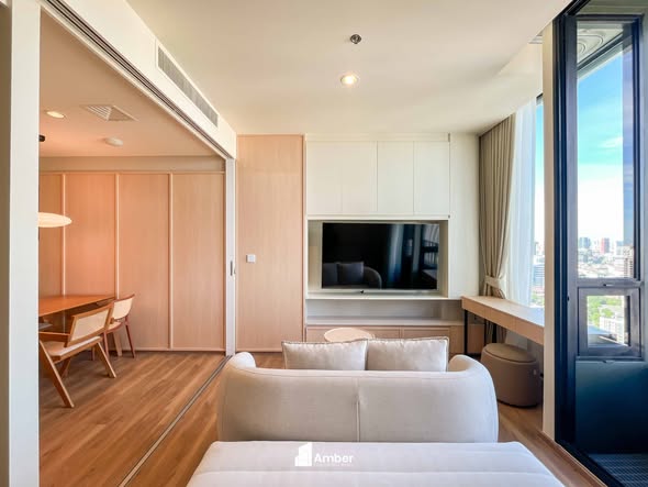 living room and room interior of Noble Form Thonglor โนเบิล ฟอร์ม ทองหล่อ