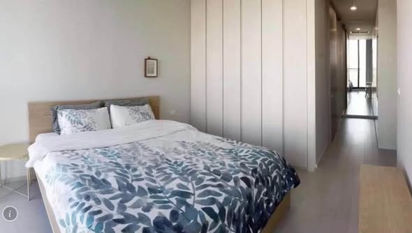 bedroom and room interior of Noble Ploenchit
