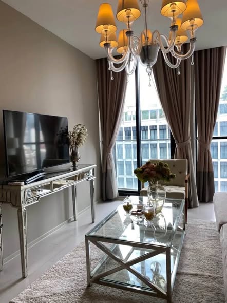 living room and room interior of Noble Ploenchit