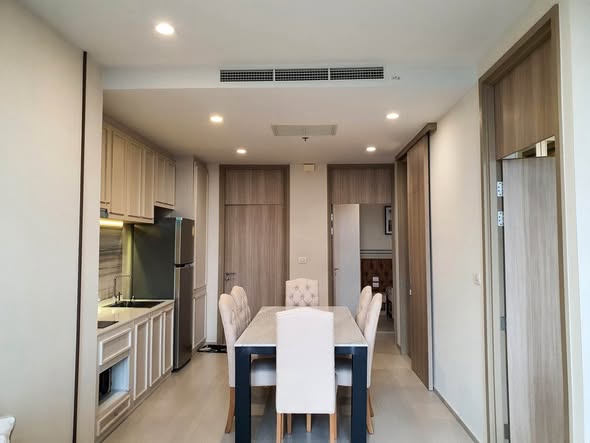 room interior and kitchen of Noble Ploenchit