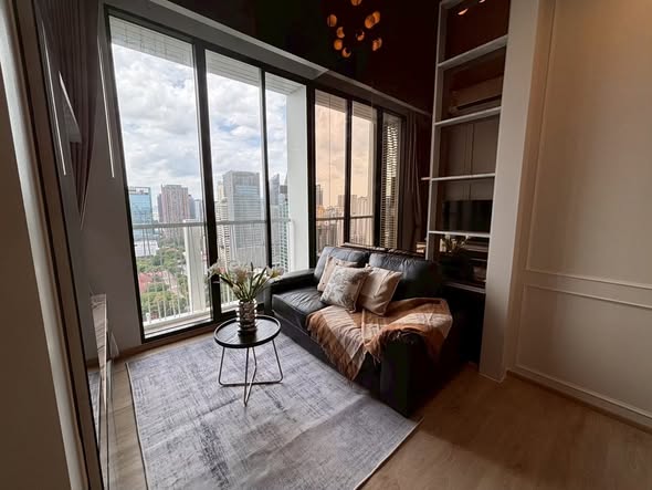 bedroom and living room of Noble Recole