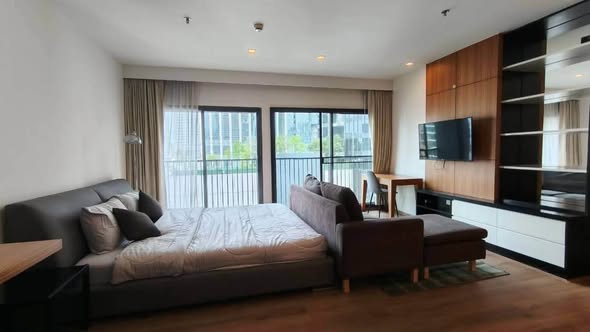 bedroom and living room and room interior of Noble Remix
