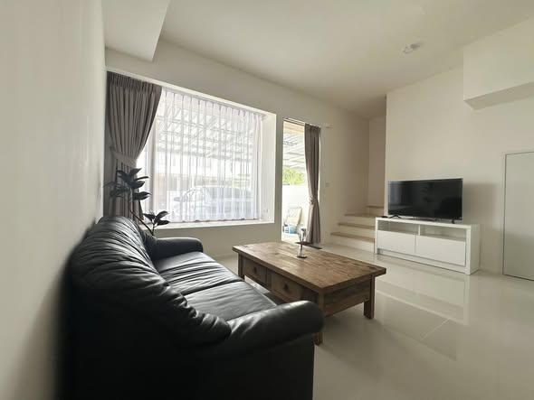 bedroom and living room of Nora Bangna โนระ บางนา