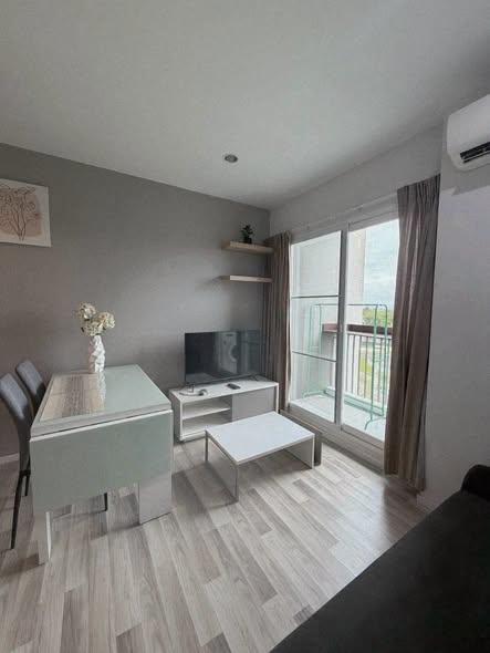 living room and bedroom of North 4 Condo นอร์ท 4 คอนโด