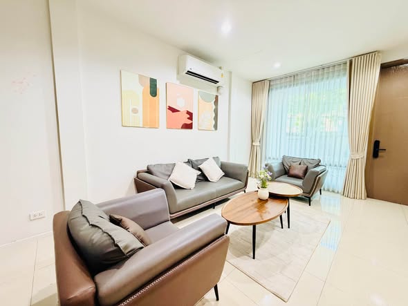 bedroom and living room of Nue Connex Don Mueang