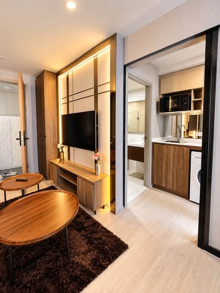 bedroom and room interior and bathroom of Nue Cross Khu Khot Station (นิว ครอส คูคต สเตชัน)