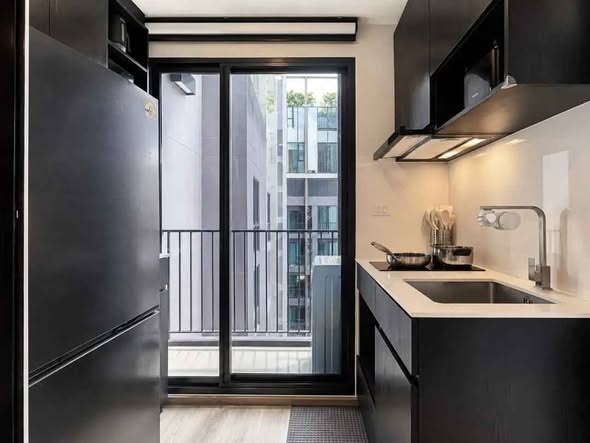 room interior and kitchen of Nue District R9