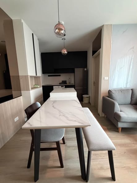 room interior and kitchen of Nue District R9