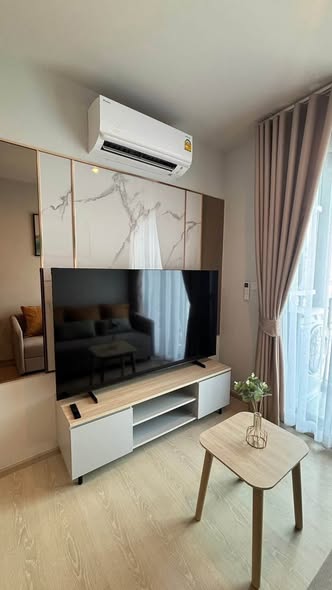 bedroom and living room of Nue Mega Plus Bangna