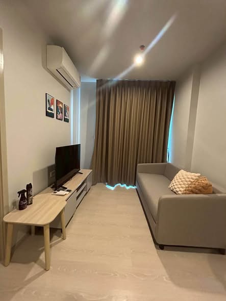 living room and bedroom of Nue Mega Plus Bangna