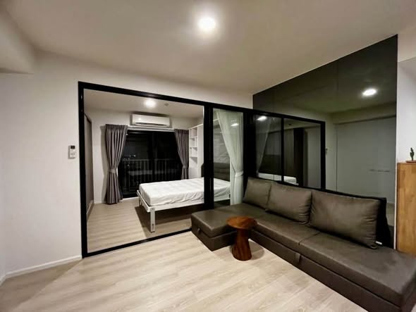 living room and bedroom and room interior of Nue Mega Plus Bangna