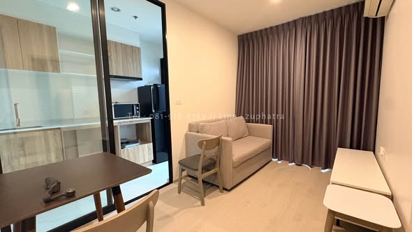 bedroom and room interior of นิว โนเบิล ไฟฉาย-วังหลัง NUE Noble Faichai – Wang Lang