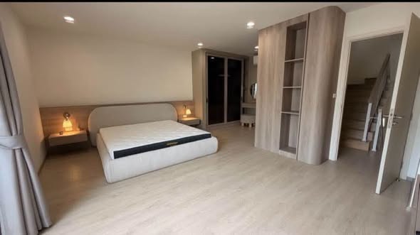 bedroom of Nue Verse Krungthep Kreetha (นิว เวิร์ส กรุงเทพกรีฑา)
