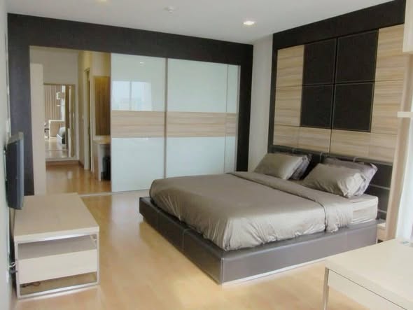 bedroom and room interior of Nusasiri Grand Condo