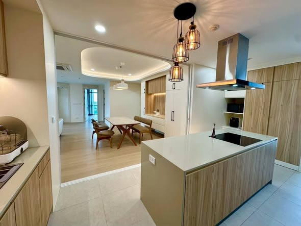 kitchen of Nusasiri Grand Condo