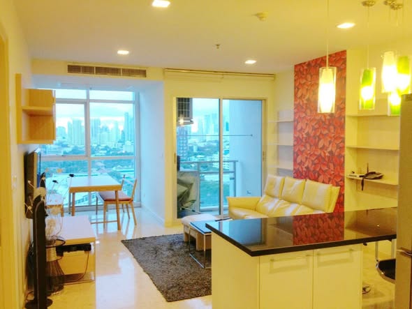 living room of Nusasiri Grand Condo