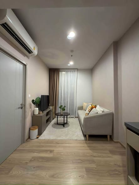 bedroom and living room of Oka Haus