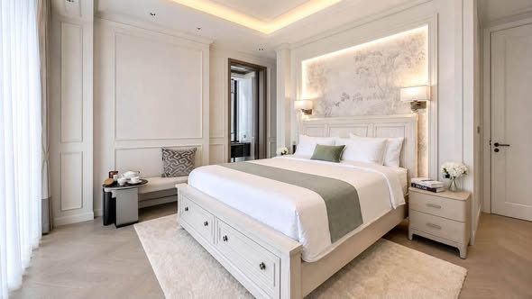 bedroom of One 89 Wireless