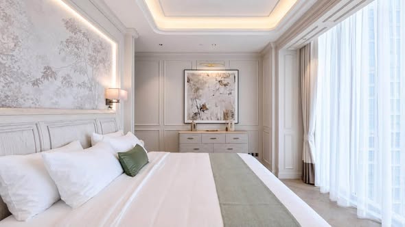 bedroom of One 89 Wireless