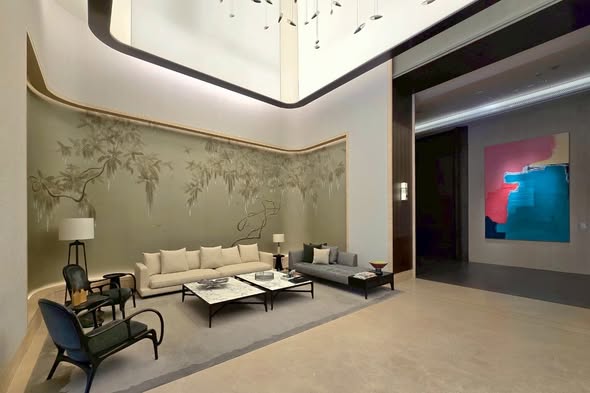 living room of One Bangkok