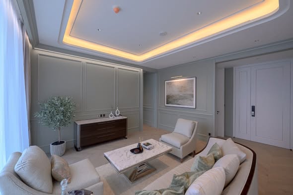 living room and bedroom of One Bangkok