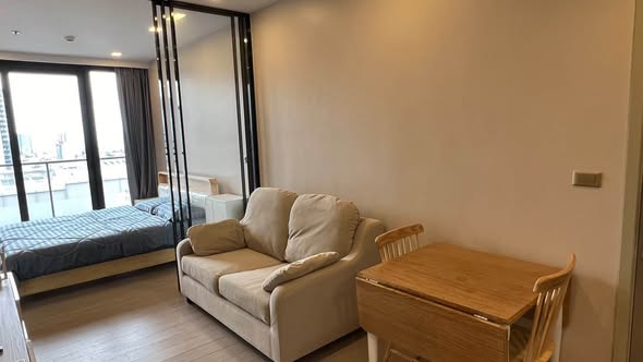 bedroom of One9Five Asoke – Rama 9
