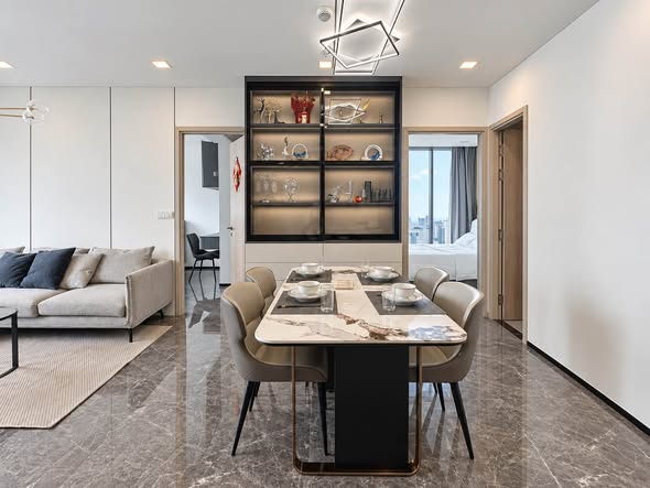 living room of One9Five Asoke – Rama 9