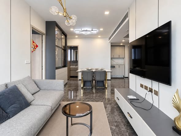 living room of One9Five Asoke – Rama 9