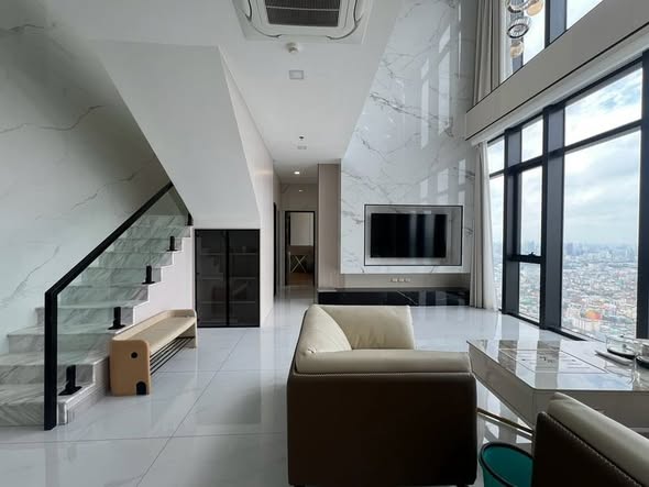 living room of One9Five Asoke – Rama 9