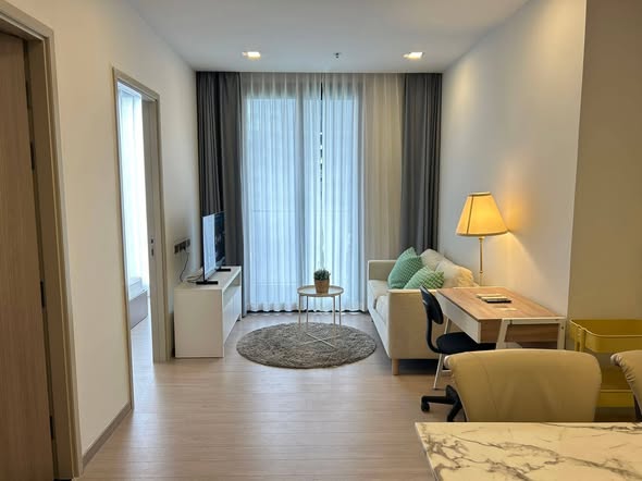 living room and bedroom and bathroom of One9Five Asoke – Rama 9