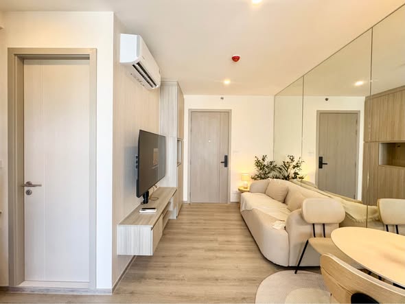 living room and room interior of Origin Place Bangna