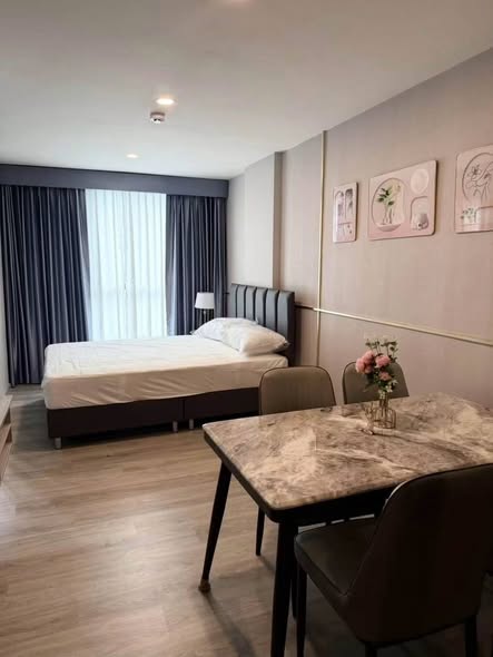 bedroom of Origin Play Sri Udom Station (Sales gallery) – ออริจิ้น เพลย์ ศรีอุดม สเตชั่น (สำนักงานขาย)