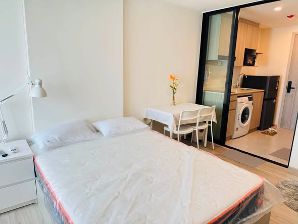 bedroom of Origin Play Sri Udom Station (Sales gallery) – ออริจิ้น เพลย์ ศรีอุดม สเตชั่น (สำนักงานขาย)