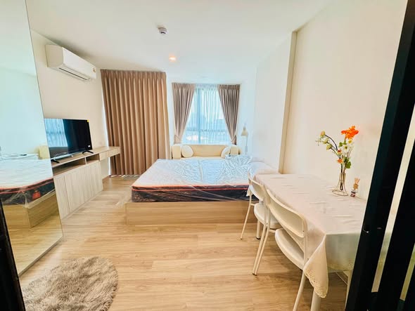 bedroom of Origin Play Sri Udom Station (Sales gallery) – ออริจิ้น เพลย์ ศรีอุดม สเตชั่น (สำนักงานขาย)