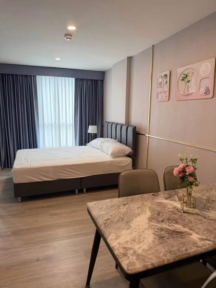 bedroom of Origin Play Sri Udom Station (Sales gallery) – ออริจิ้น เพลย์ ศรีอุดม สเตชั่น (สำนักงานขาย)