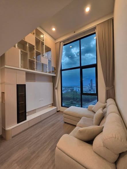 bedroom and living room of Origin Plug & Play Nonthaburi Station
