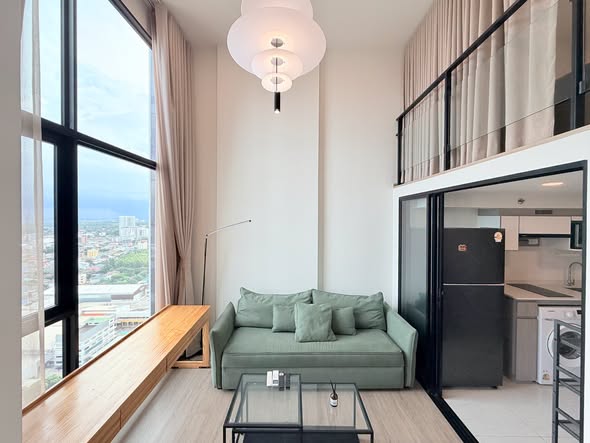 bedroom and room interior of Origin Plug & Play Nonthaburi Station