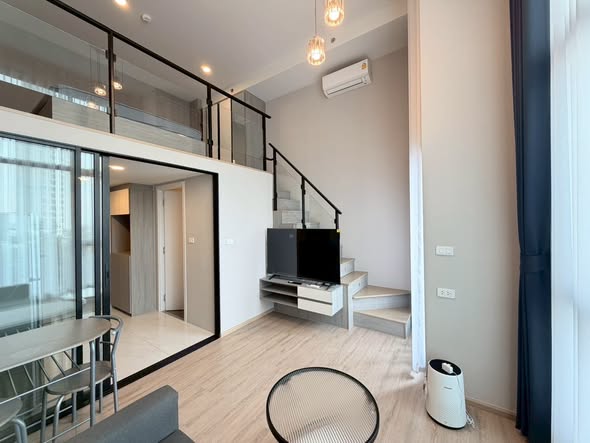 living room and room interior of Origin Plug & Play Nonthaburi Station