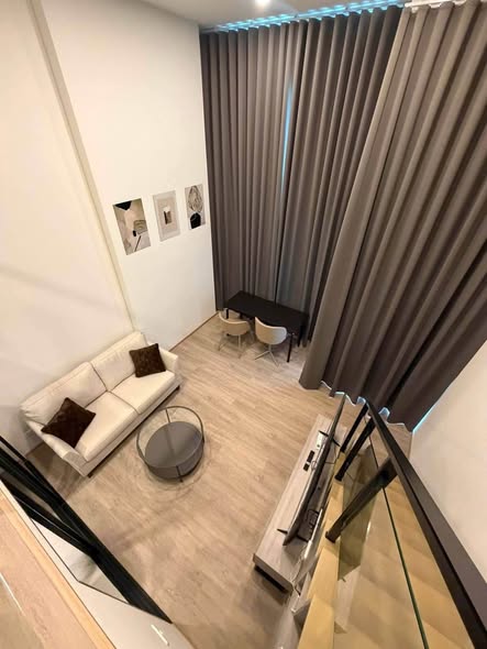 living room and room interior of Origin Plug & Play Nonthaburi Station