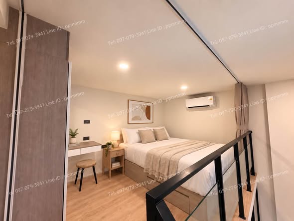 bedroom and room interior of Origin Plug & Play Sirindhorn Station