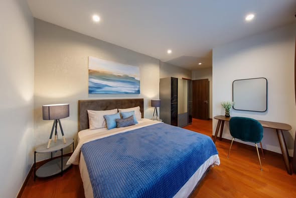 bedroom of Palmsprings Privato