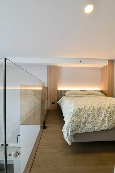 bedroom and room interior of Park Origin Chula-Sam Yan