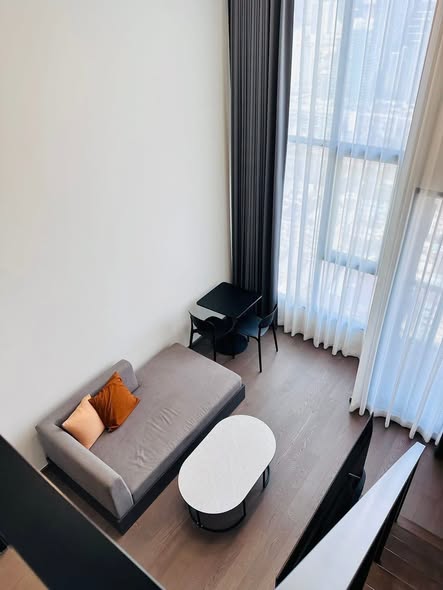 living room of Park Origin Chula-Sam Yan
