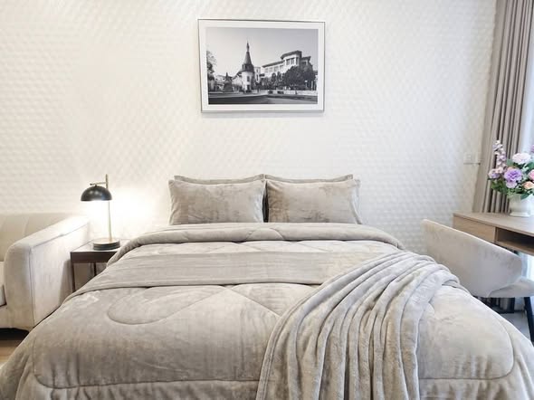 bedroom of Park​ Origin​ Phaya Thai