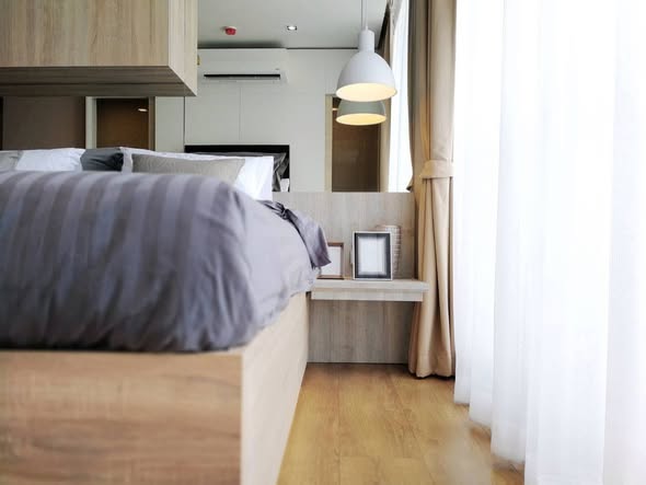 bedroom and room interior of Park Origin Phrom Phong