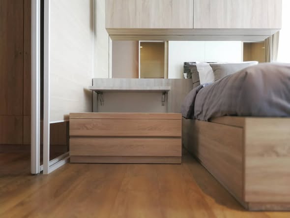 bedroom and room interior of Park Origin Phrom Phong
