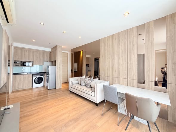living room of Park Origin Phrom Phong