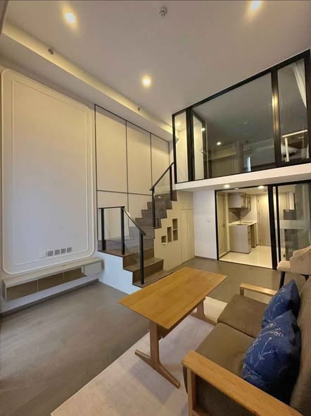 living room and room interior of Park Origin Ratchathewi