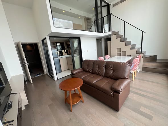 living room and room interior of Park Origin Ratchathewi